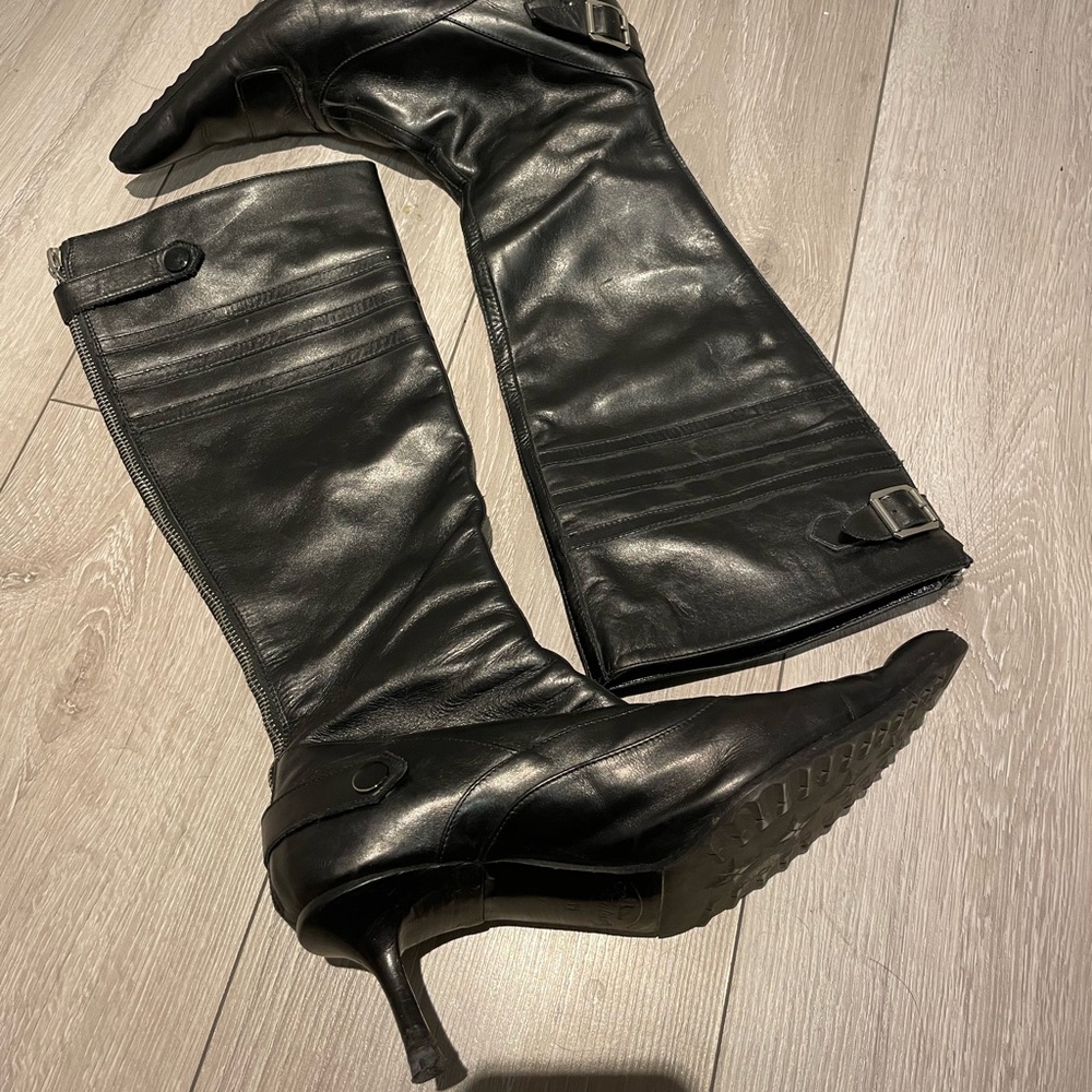 Browns Couture Heeled Leather Boots